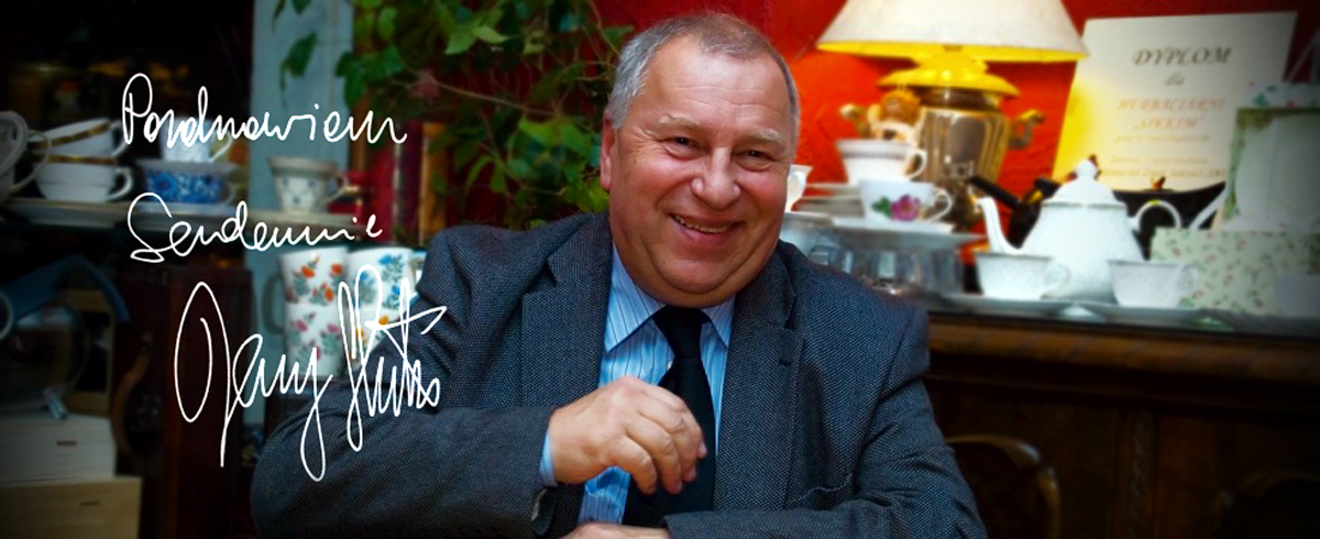 Jerzy Stuhr w Herbaciarni Sikkim