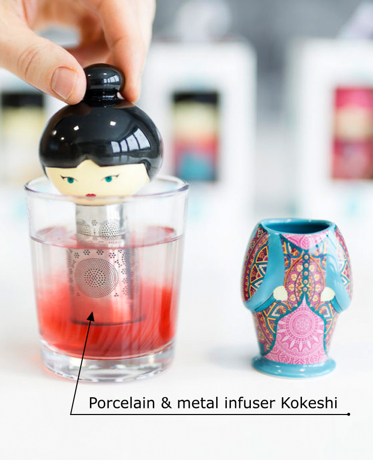 Kokeshi zaparzacz EN-RU
