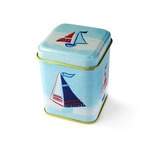 Tea Caddy `Żagle` square 50g