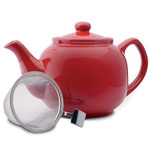 `Plint` Red Teapot 1200ml with Strainer
