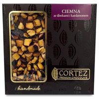Cortez Czekolada Ciemna ze Śliwkami i Kardamonem 85g