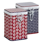 Komplet puszek JM `Scandic` kwadratowych z zawiasem 150g