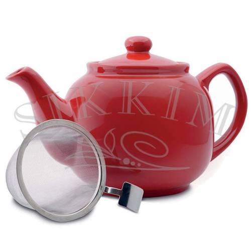 `Plint` Red Teapot 1200ml with Strainer