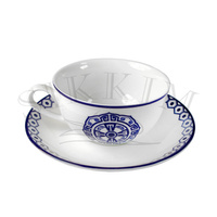 'Grecka Tawerna' Filiżanka 180ml ze spodkiem