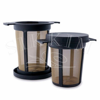 'Finum' Zaparzacz koszyczek z przykrywką rozmiar "L"