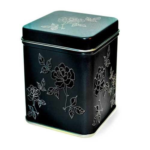 Puszka `Black Rose` kwadratowa 100g