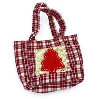 Torebka szmaciana `Choinka`