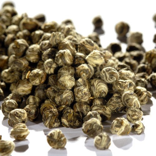 Herbata Biała China `Mo Li Long Zhu' Jaśminowa Cesarska Perła 