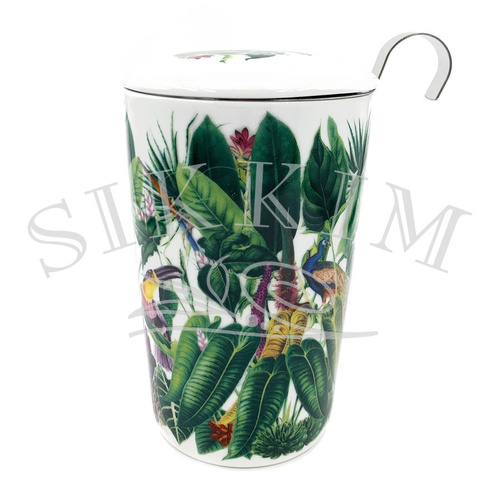 Kubek termiczny JM z zaparzaczem `Rainforest` 350ml