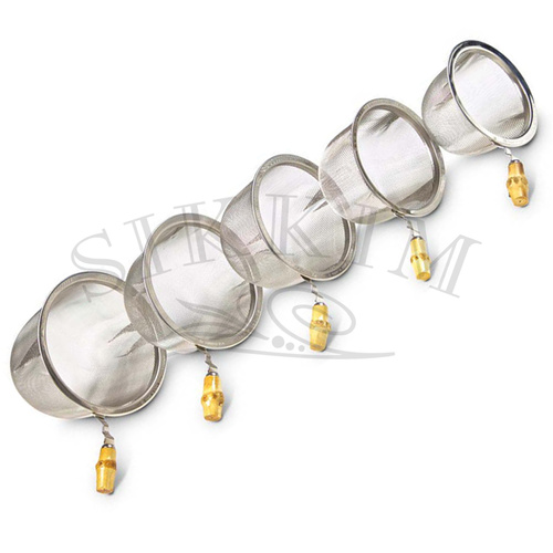 Zaparzacz `Sitko z Bambusową Rączką` średnica 64mm