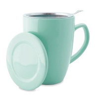 `Plint` Kubek turkusowy 300ml z zaparzaczem