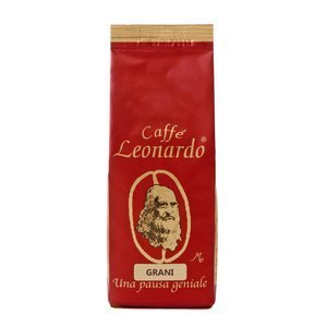 Kawa Leonardo 250g `Dolce Crema` Grani Pełne Ziarno