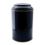 Puszka `Plain Czarna` okrągła 1kg