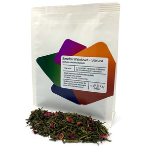 Herbata Zielona `Wiśniowa - Sakura` 100g