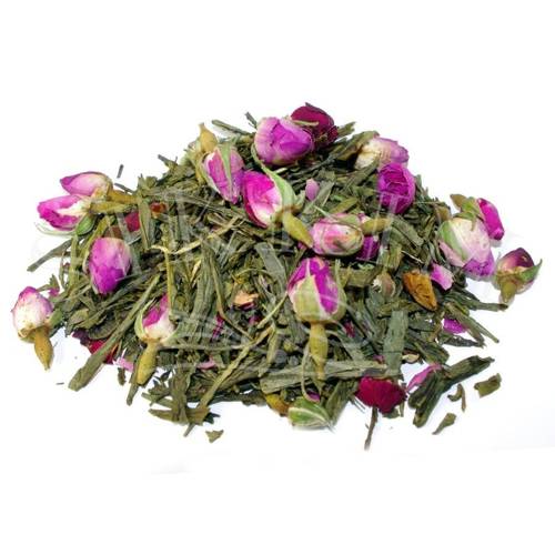 Зелёный Чай Сенча 'Розовая Гармония'