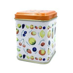 Puszka `Tropikalne Owoce` kwadratowa 50g